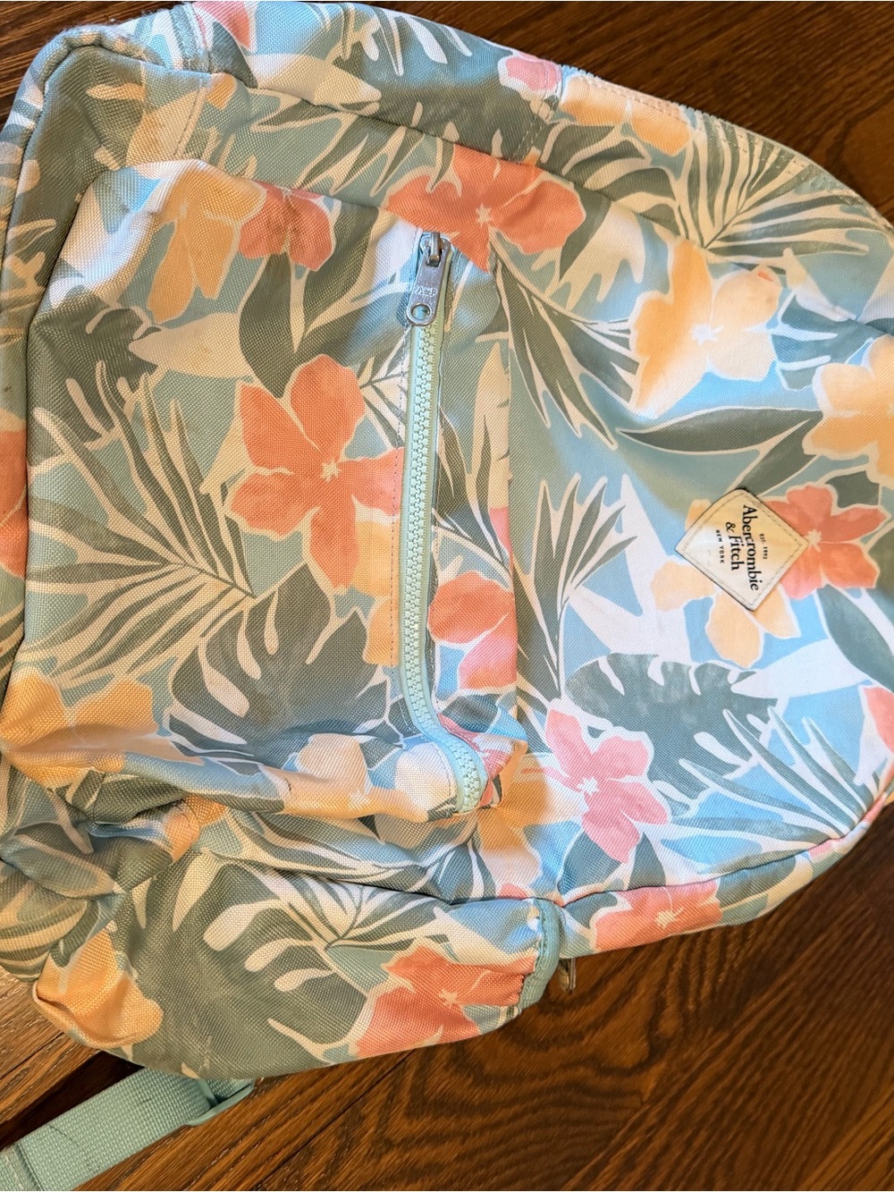 Abercrombie Kids Floral Print Bottoms in Light Blue